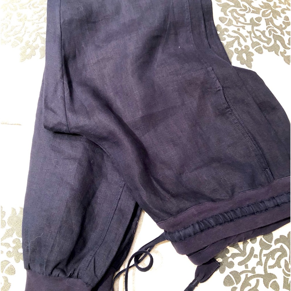Calypso Linen Drawstring Pants - image 1